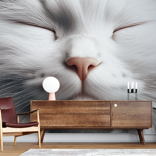 Cat wallpaper | White snout