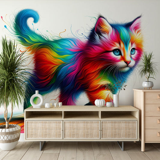Kitten Wallpaper | Multicoloured Fur