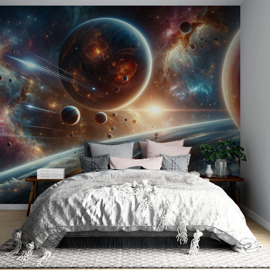 Space Wallpaper | Realistic Planet and Galaxy