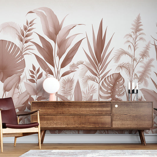 Terracotta jungle wallpaper | Ultimate exoticism