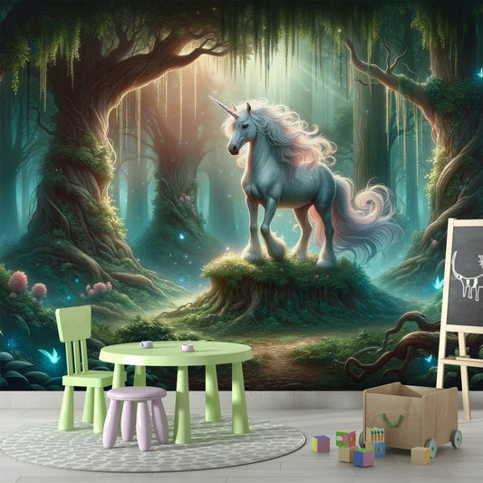 Unicorn Wallpaper | Enchanted Forest