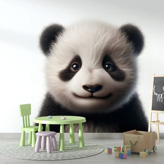 Panda wallpaper | Portrait of a baby panda