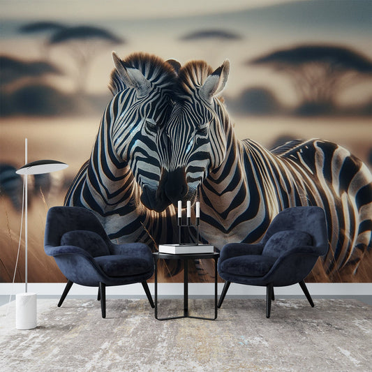 Zebra Wallpaper | Serenity in the Savannah