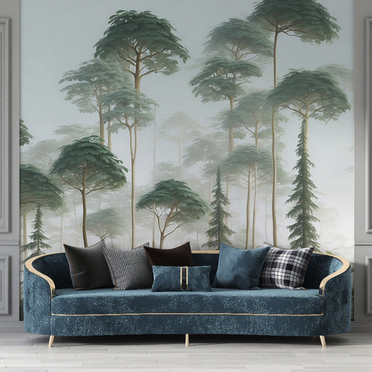 Wallpaper tree | Lush forest and design