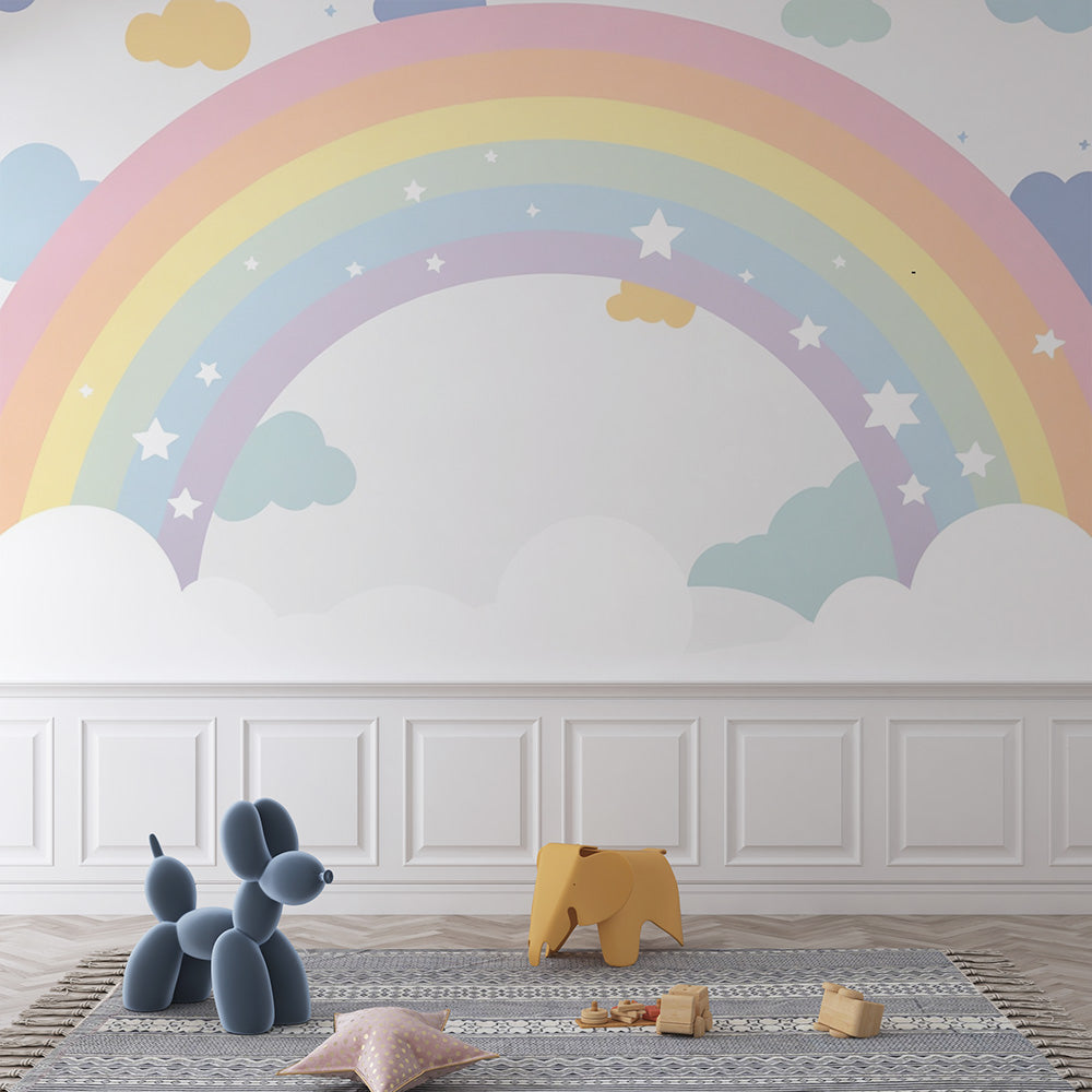 Rainbow Wallpaper | Cloud and Star