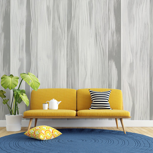 Wood effect wallpaper | Grey and white grain patterns
