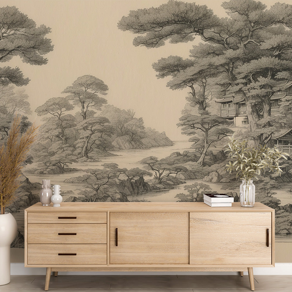 Japanese Wallpaper | Asian-inspired Japanese Forest