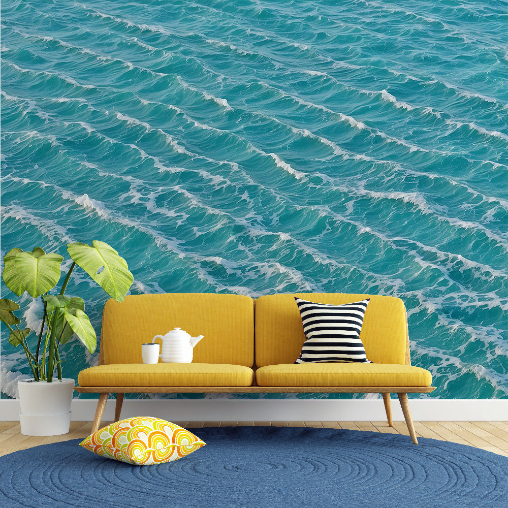 Seaside Wallpaper | Wave Design